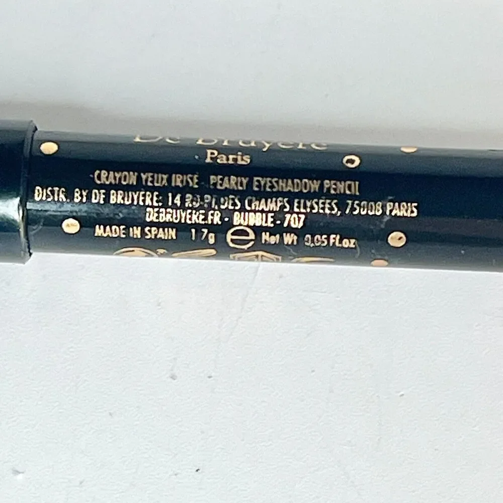 De Bruyere Paris Pearly Eyeshadow Crayon Pencil Bubble 707 Taupe .05 fl oz New